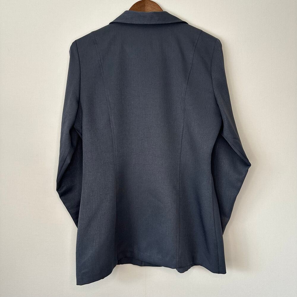 Stringbean Vintage Button Up Gray Lightweight Jacket - Picture 2 of 15